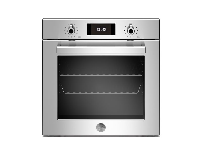 60cm Electric Pyro Built-in Oven, TFT display, total steam | Bertazzoni - Stainless Steel