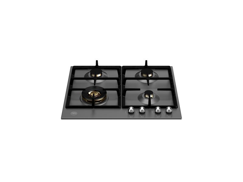 60 cm Gas hob with wok | Bertazzoni - Nero Matt