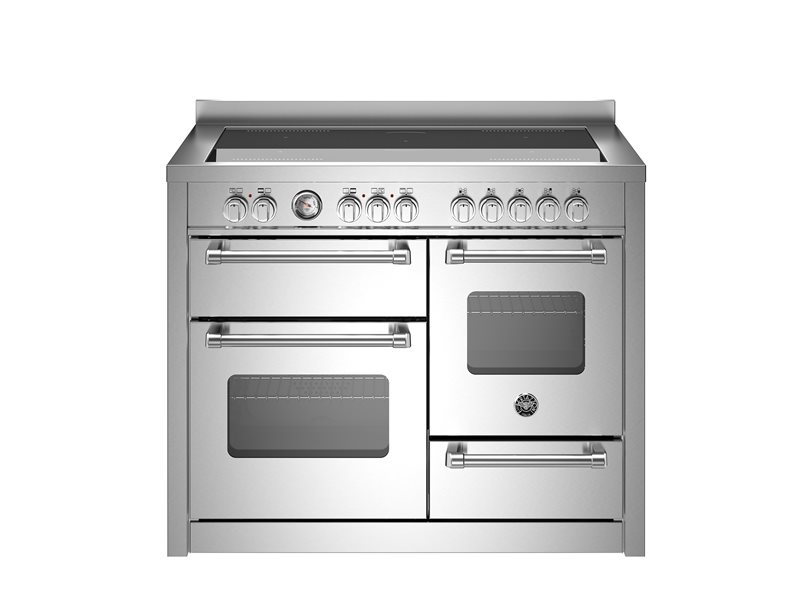 110 cm induction top electric triple oven | Bertazzoni - Stainless Steel