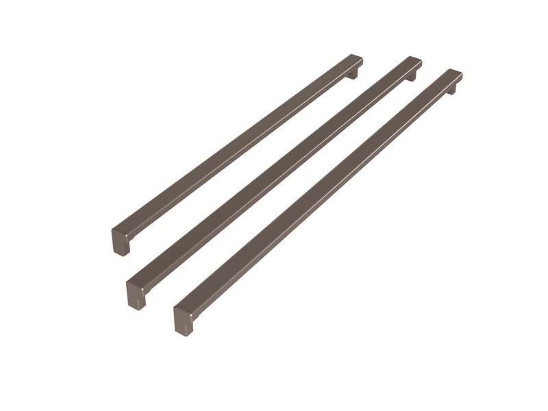 Professional Series Handle Kit in Titanium for French Door Refrigerator